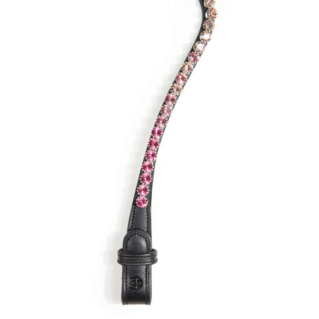 Equestrian Stockholm Stirnriemen Faded 8mm Rosa