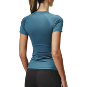 Equestrian Stockholm Shirt Dynamic Short Sleeve Deep Teal