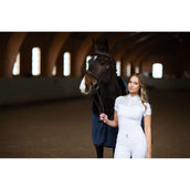 Equestrian Stockholm Turniershirt Crystal Champion Weiß