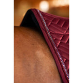 Equestrian Stockholm Schabracke Vegan Fur Springen Crystal Bordeaux