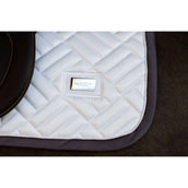 Equestrian Stockholm Schabracke Modern Springen Weiß/Dark Purple