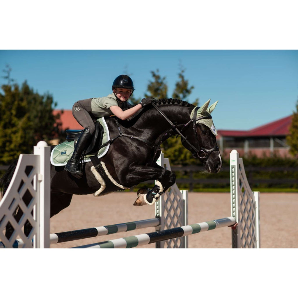 Equestrian Stockholm Fliegenhaube Pistachio White