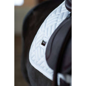 Equestrian Stockholm Schabracke Modern Springen White Silver