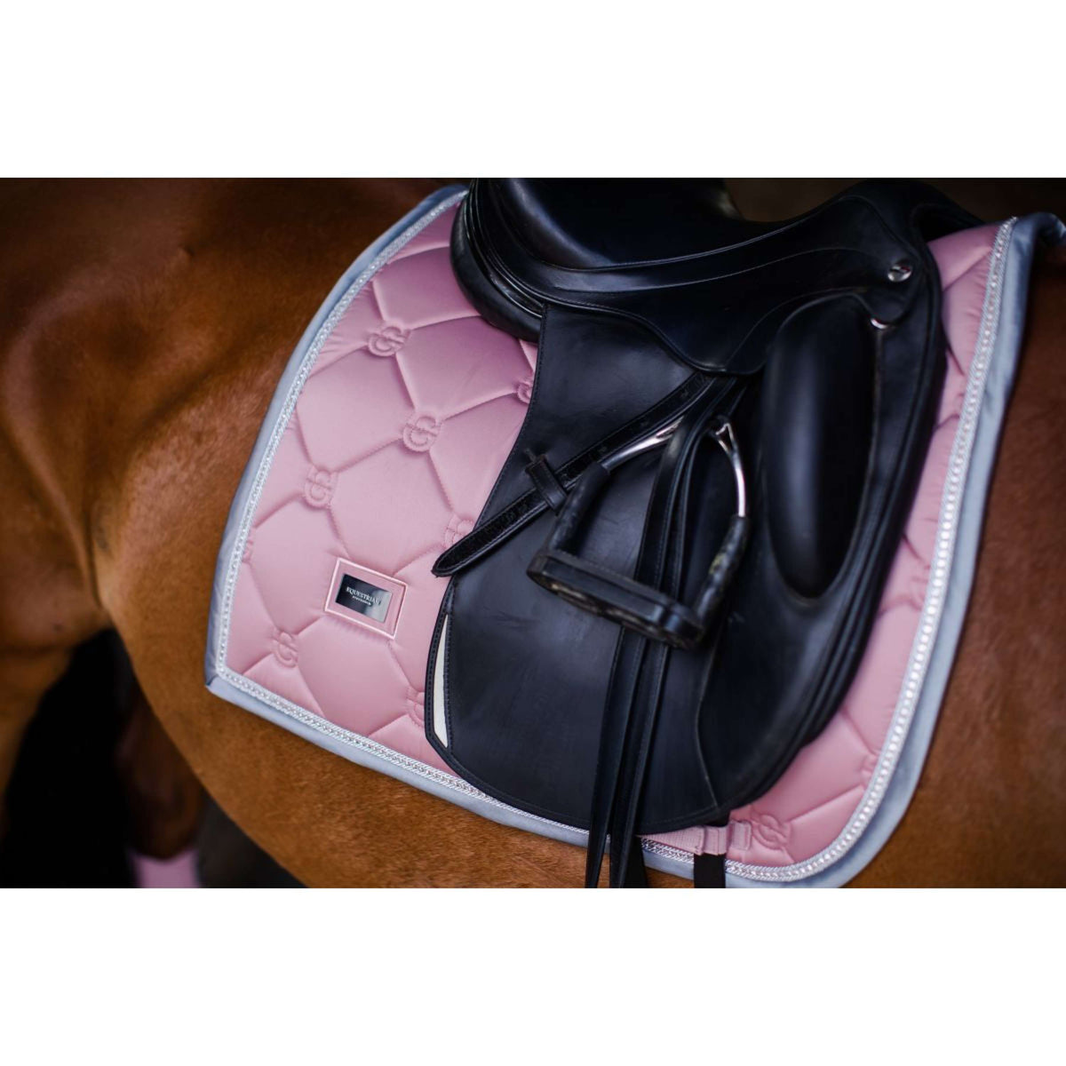 Equestrian Stockholm Schabracke Dressur Pink Pearl