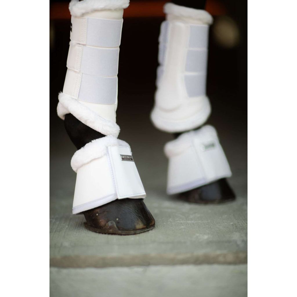 Equestrian Stockholm Gamaschen White Silver