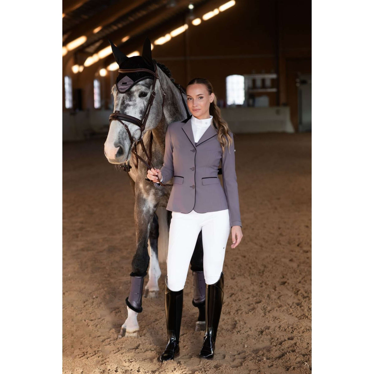 Equestrian Stockholm Turnierjacket Classic Dark Violet