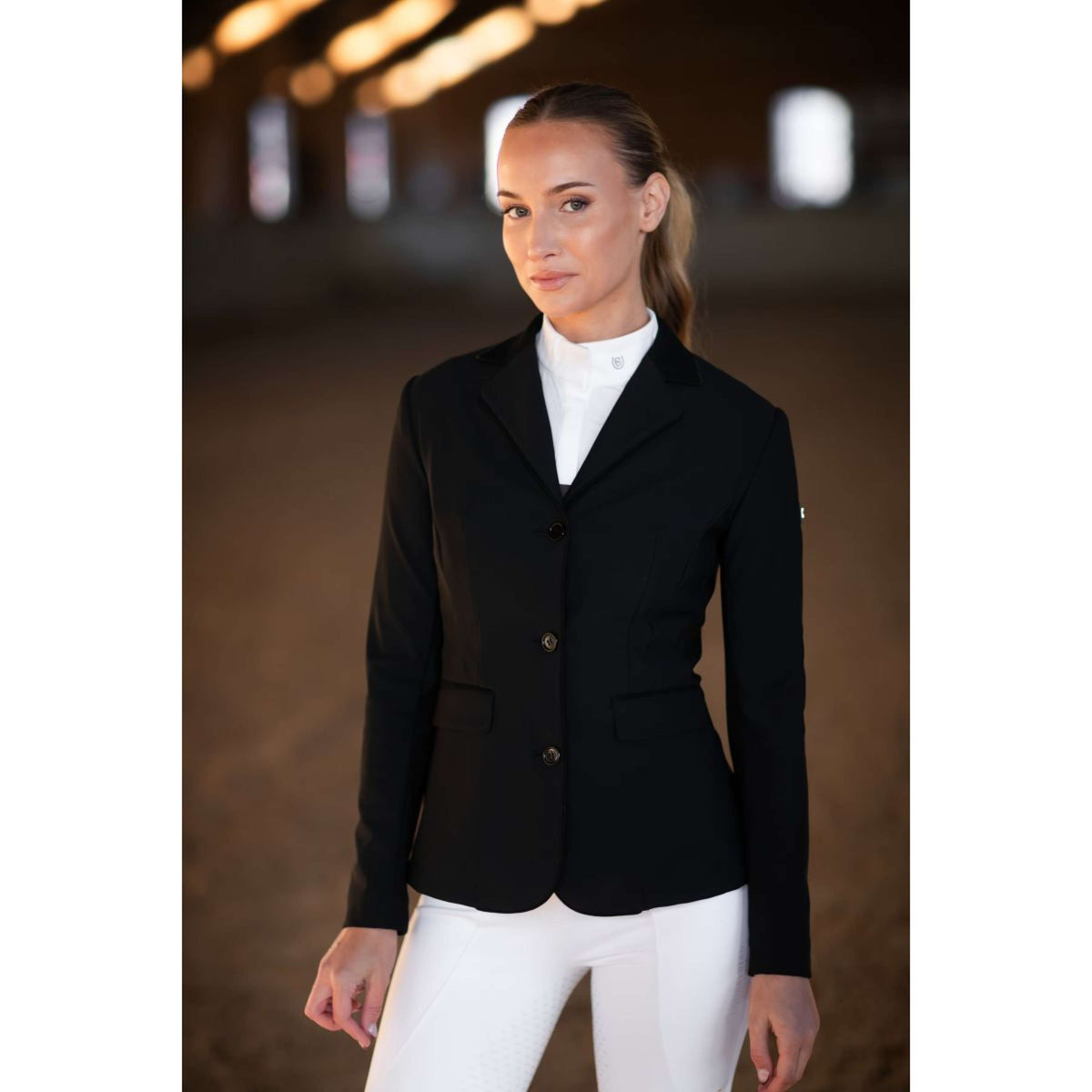 Equestrian Stockholm Turnierjacket Classic Schwarz