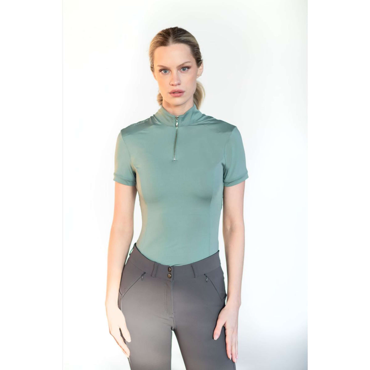Equestrian Stockholm Shirt UV Protection Mint Green