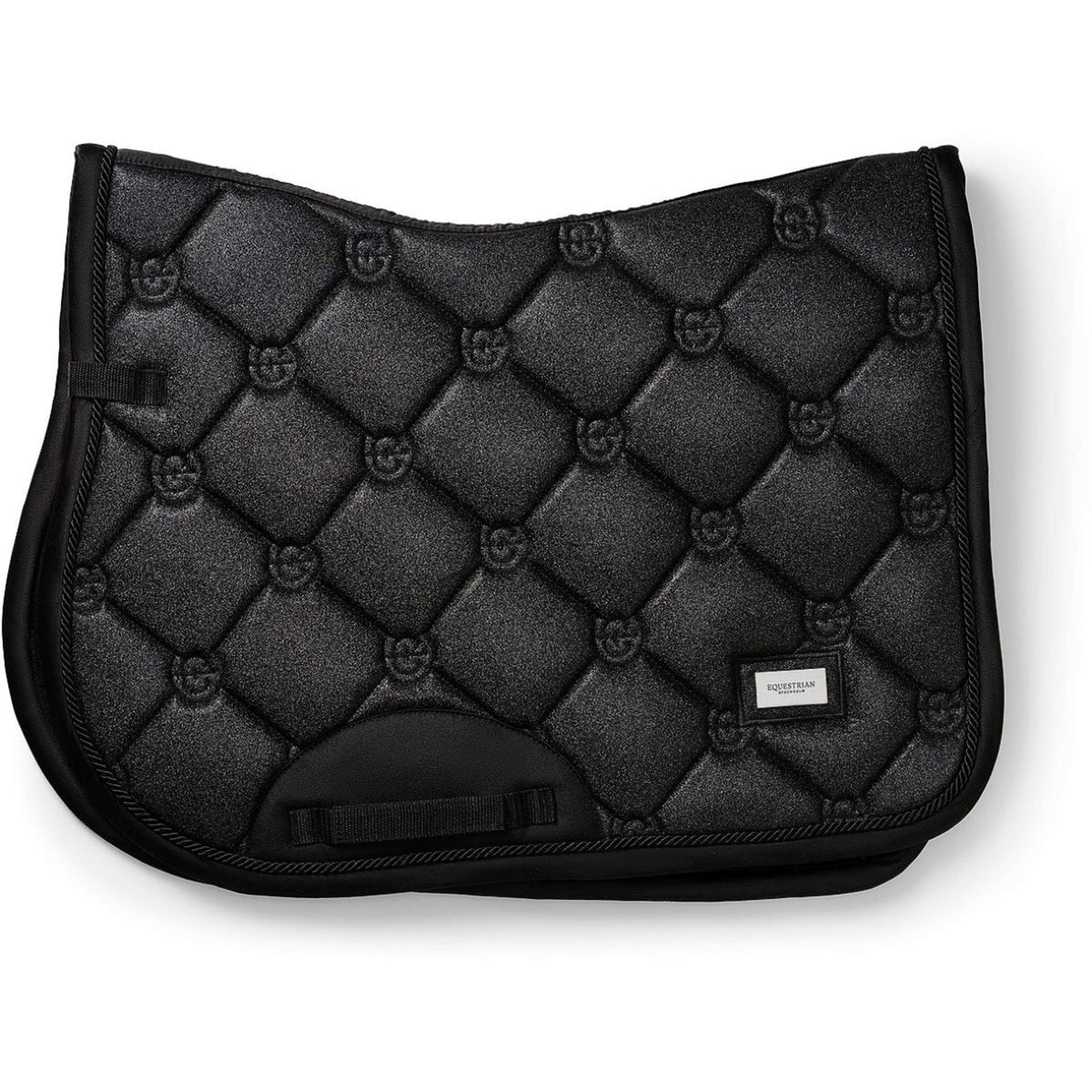 Equestrian Stockholm Schabracke Springen All Black Glimmer