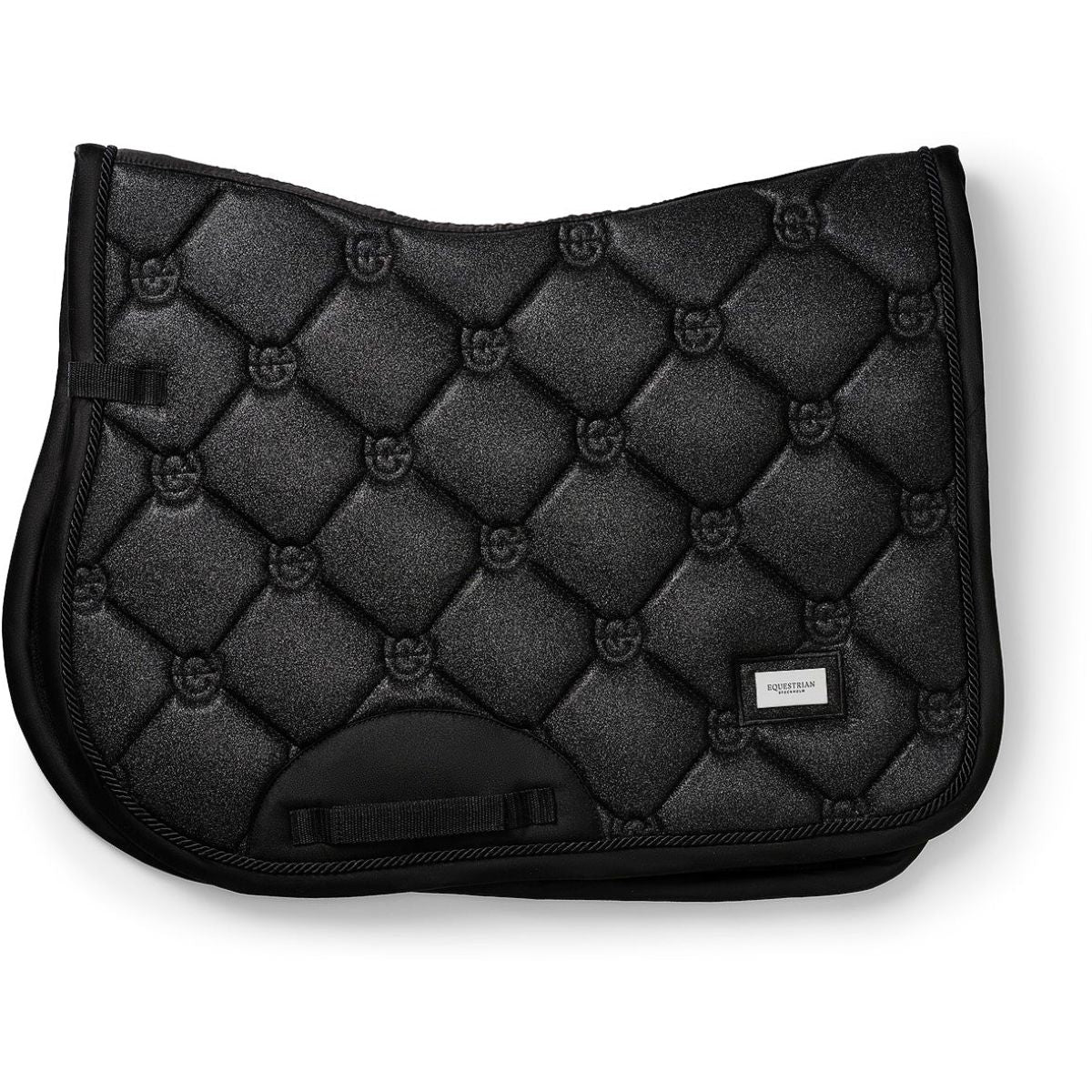 Equestrian Stockholm Schabracke Springen All Black Glimmer