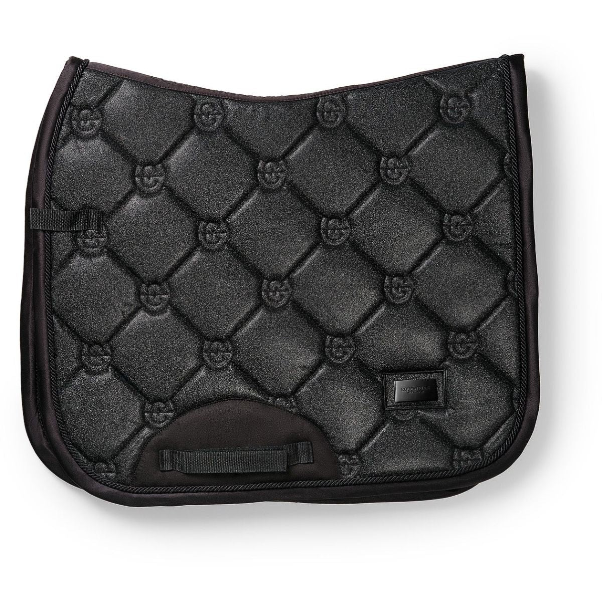 Equestrian Stockholm Schabracke Dressur All Black Glimmer