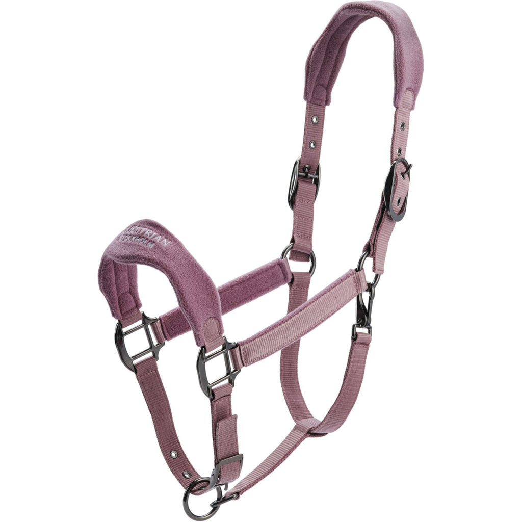 Equestrian Stockholm Halfter Anatomic Fleece Blush