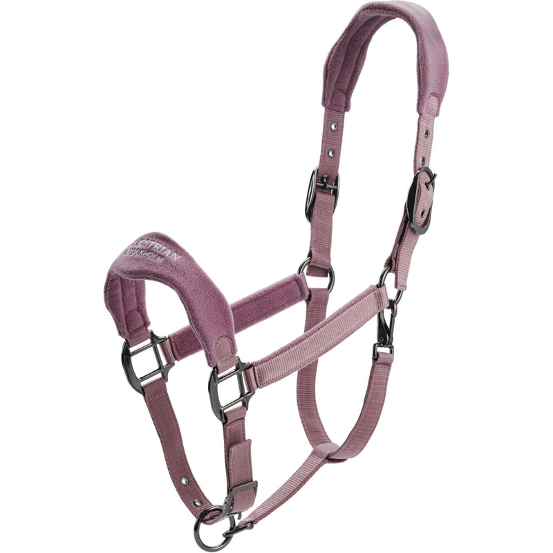 Equestrian Stockholm Halfter Anatomic Fleece Blush