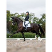 Equestrian Stockholm Schabracke Modern Dressur Weiß/Schwarz