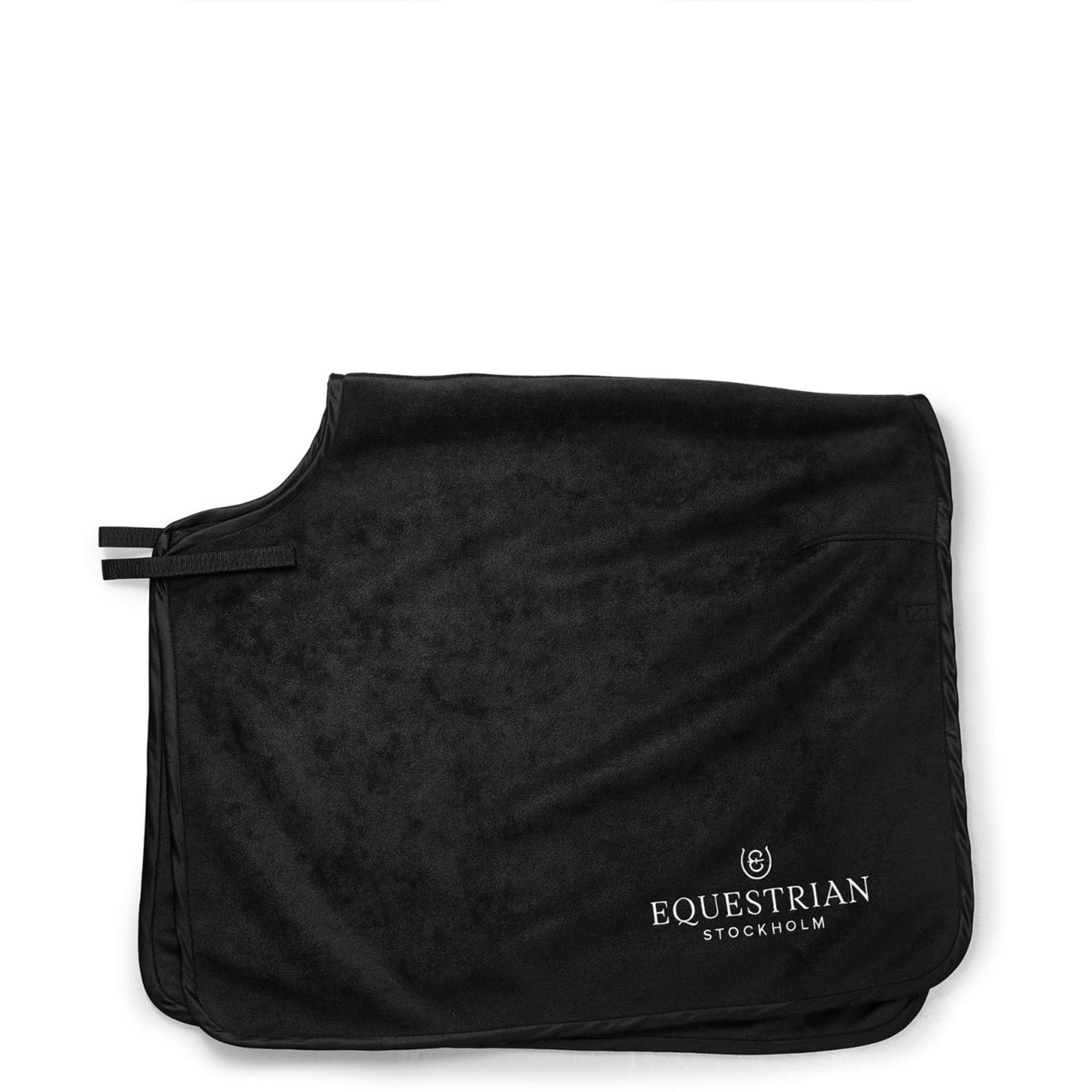 Equestrian Stockholm Quarter Rug Heavy Fleece Schwarz