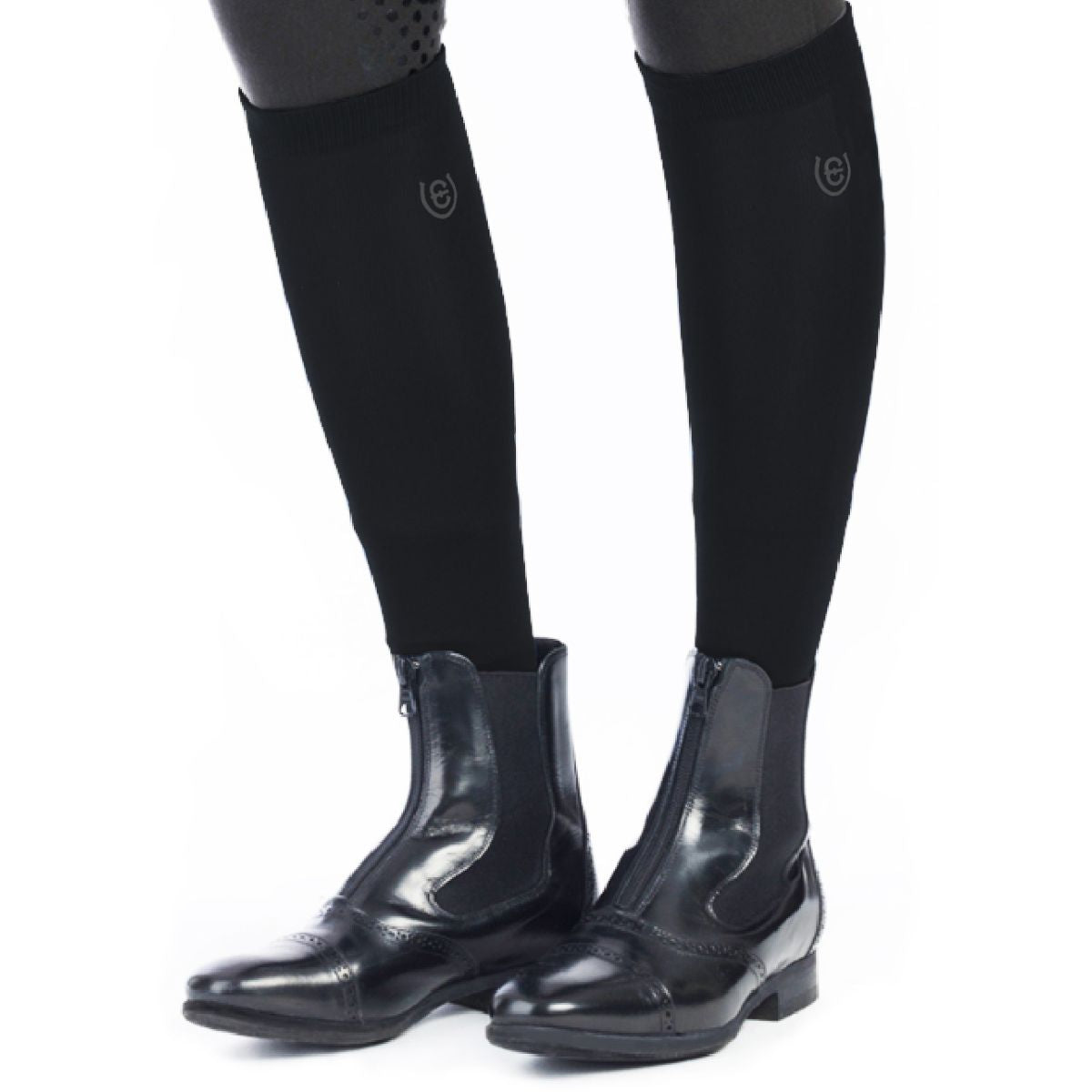 Equestrian Stockholm Reitsocken Bamboo Blend Schwarz