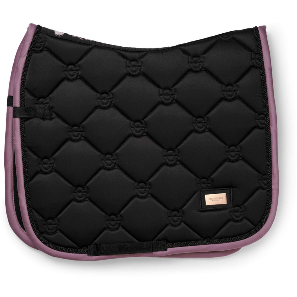Equestrian Stockholm Schabracke Dressur Schwarz/Blush