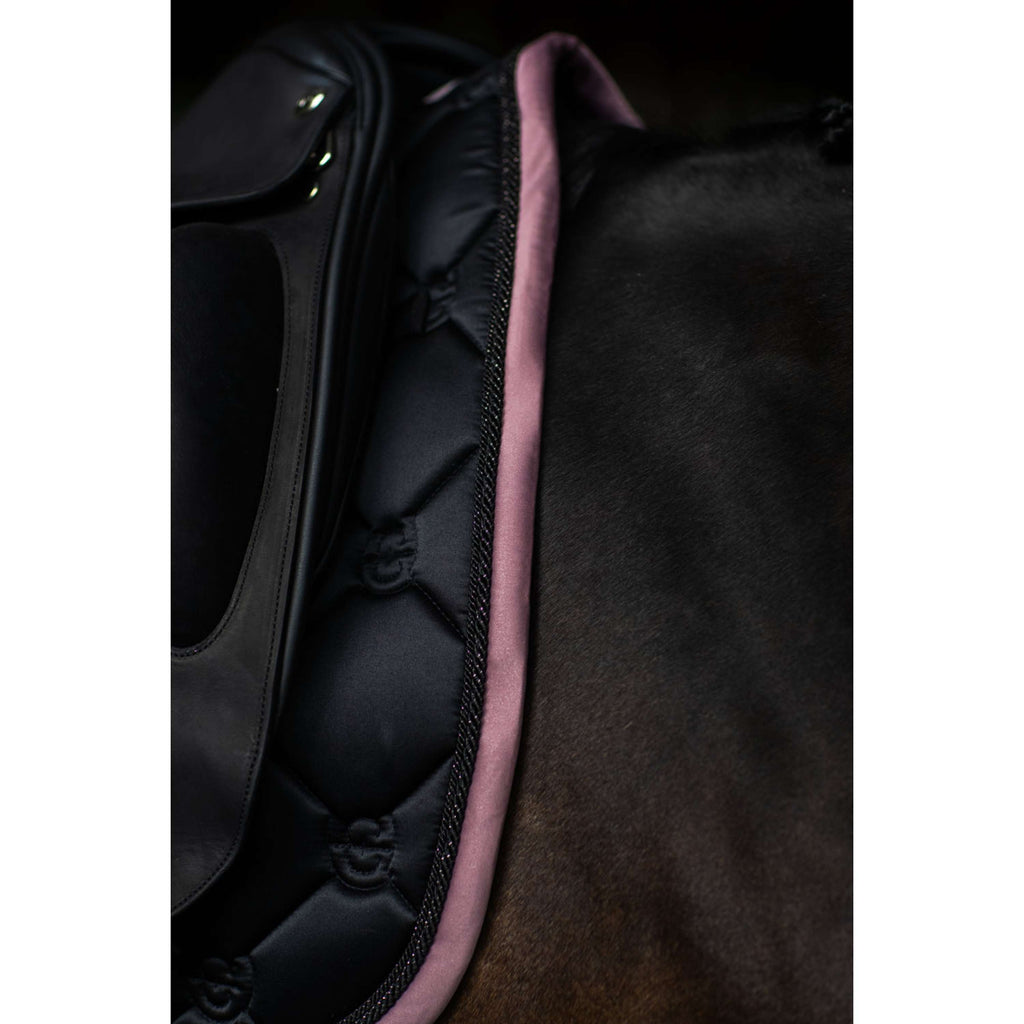 Equestrian Stockholm Schabracke Dressur Schwarz/Blush