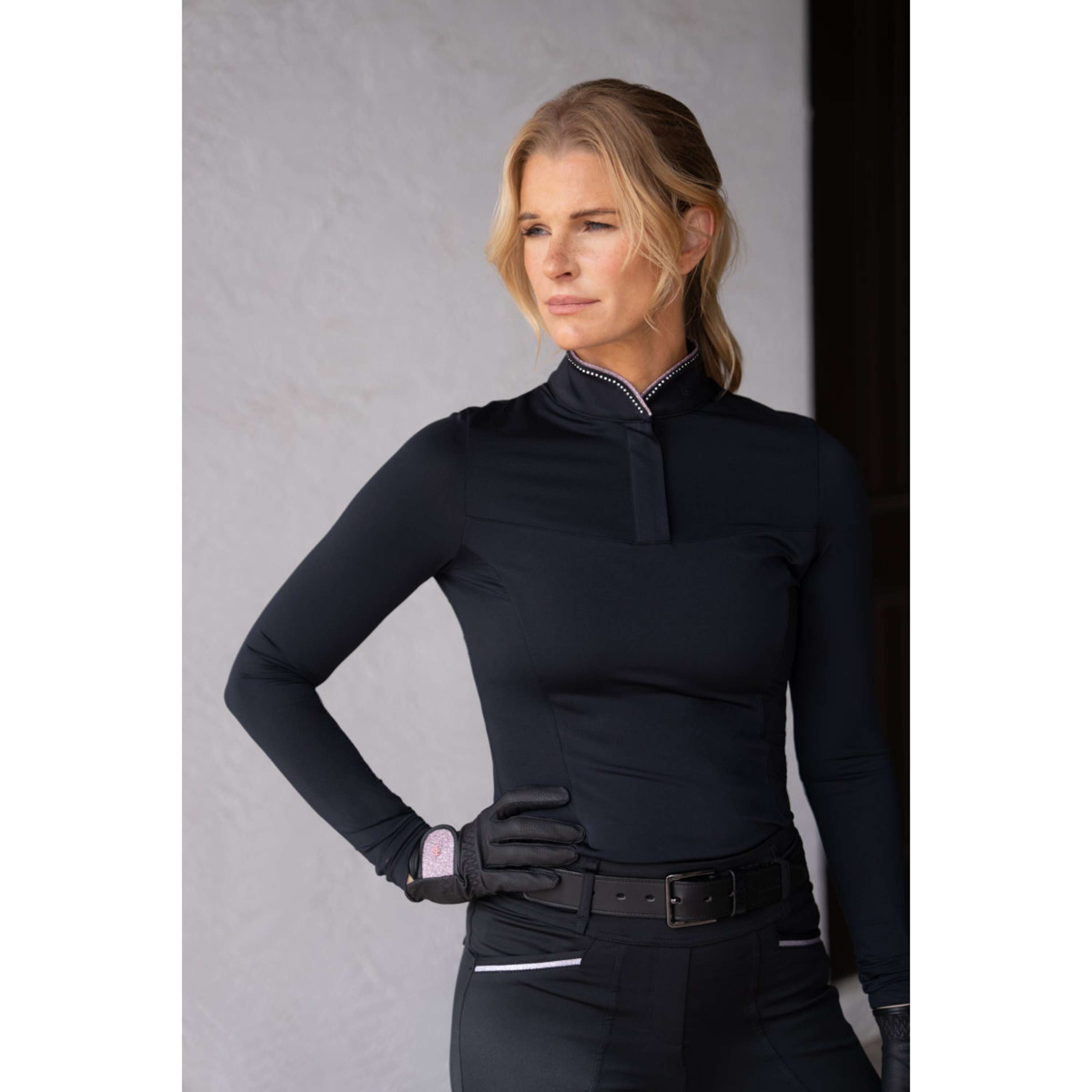 Equestrian Stockholm Reithandschuhe Motion Pink Glimmer