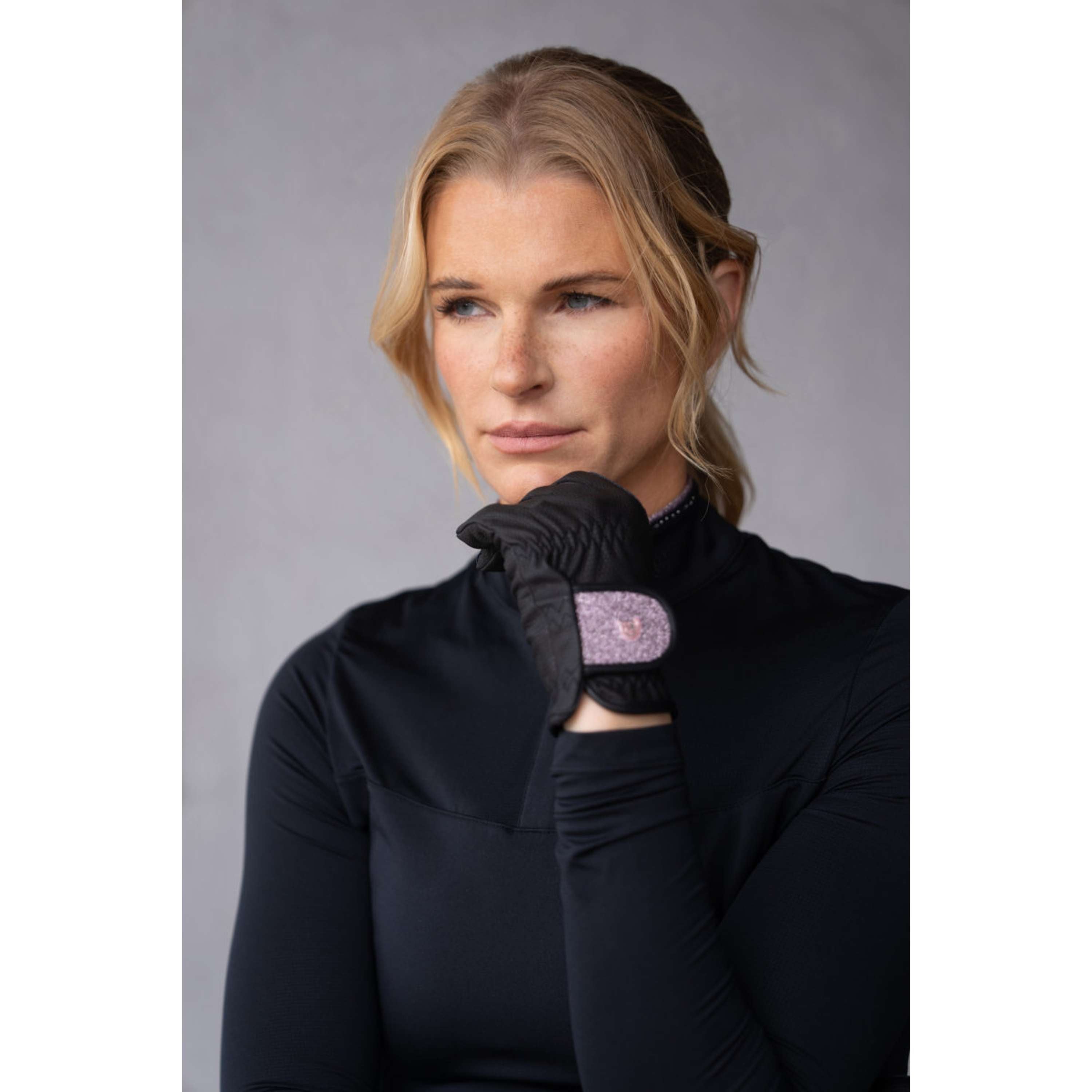 Equestrian Stockholm Reithandschuhe Motion Pink Glimmer