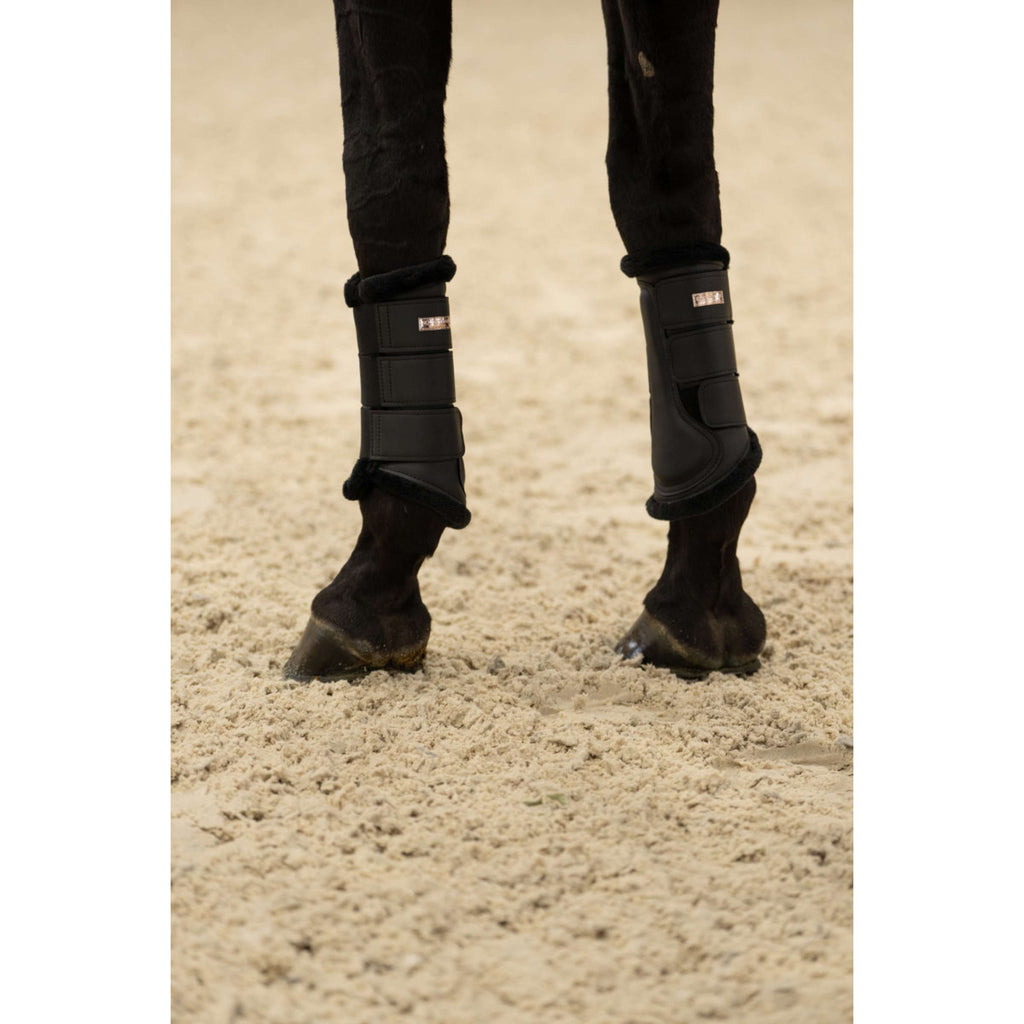 Equestrian Stockholm Gamaschen Schwarz/Blush