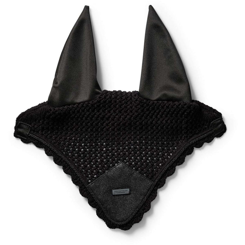 Equestrian Stockholm Fliegenhaube All Black Glimmer