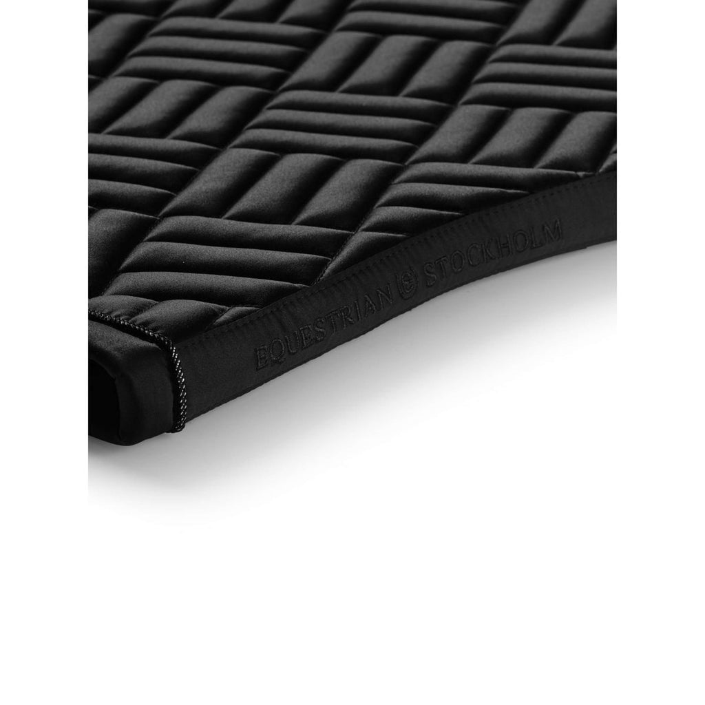 Equestrian Stockholm Schabracke Modern Dressur Schwarz