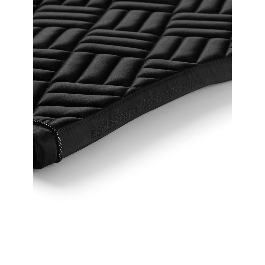 Equestrian Stockholm Schabracke Modern Springen Schwarz