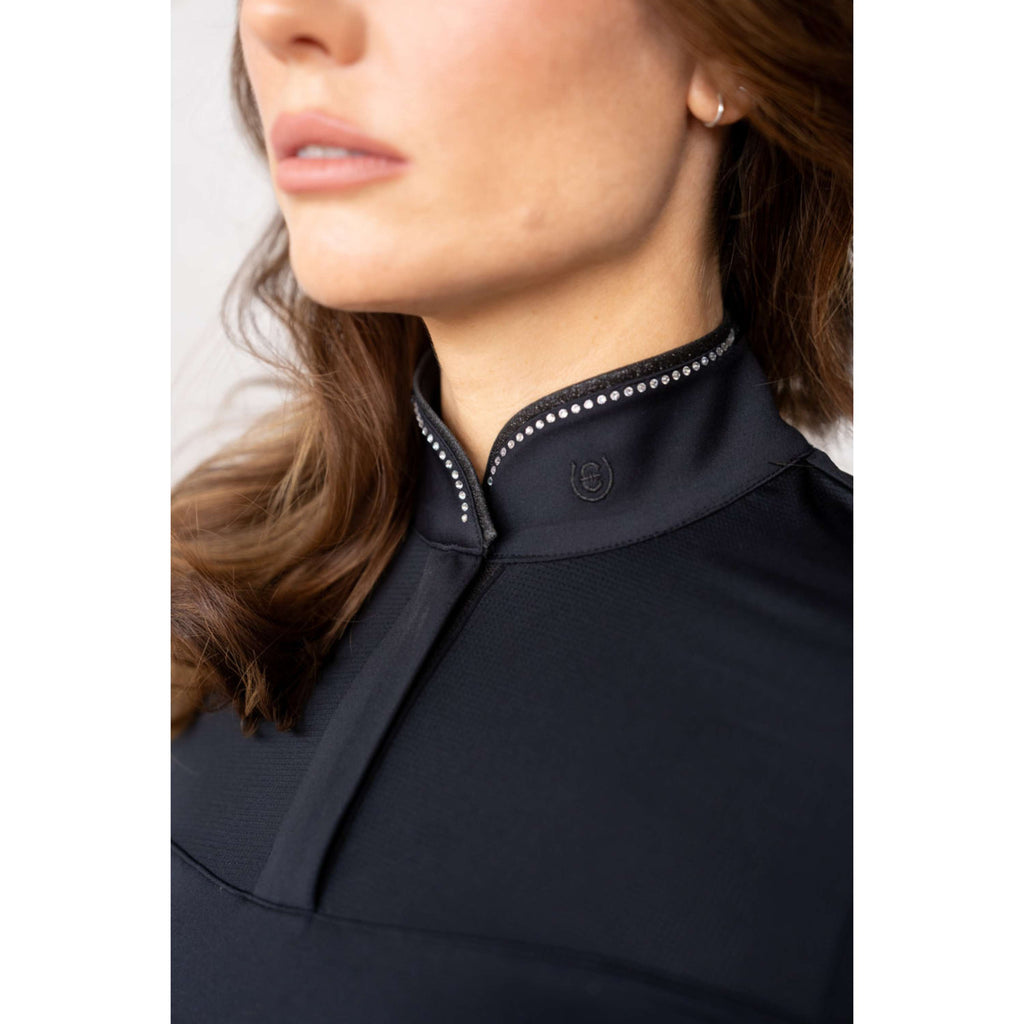 Equestrian Stockholm Shirt Revenew Black Glimmer