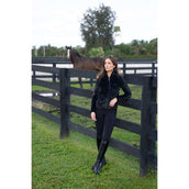 Equestrian Stockholm Fleecejacke Velvet Schwarz