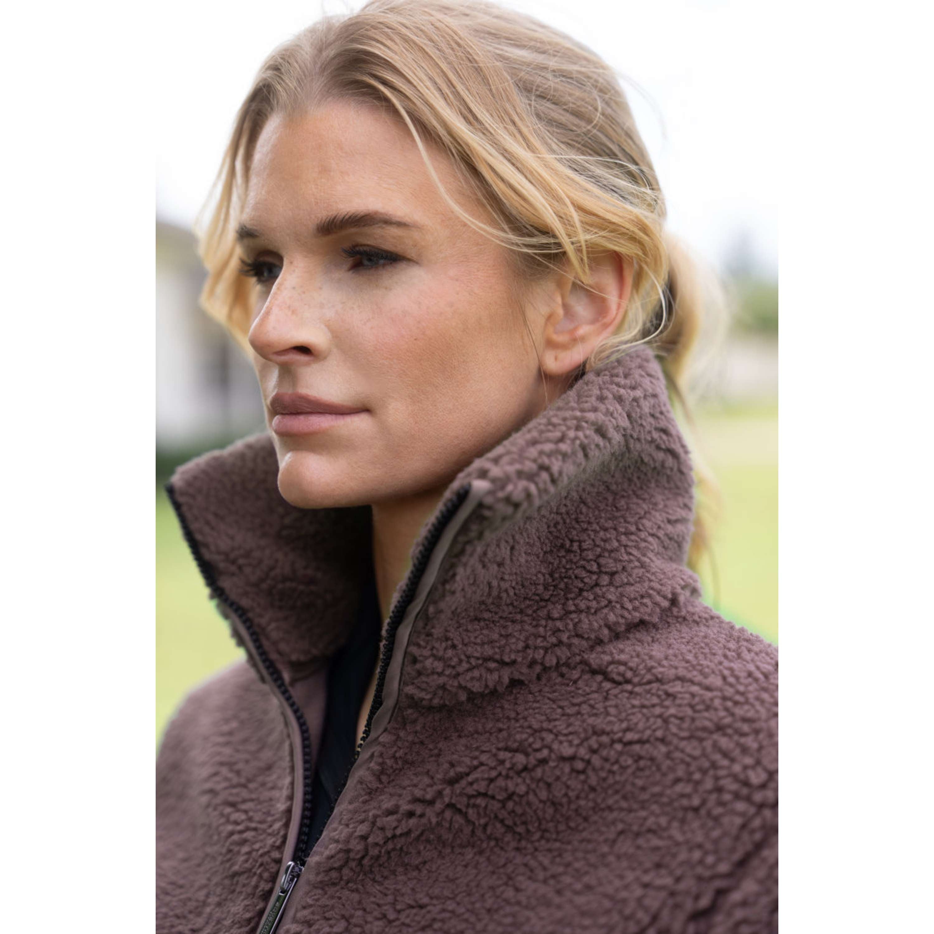 Equestrian Stockholm Fleecejacke Teddy Blush