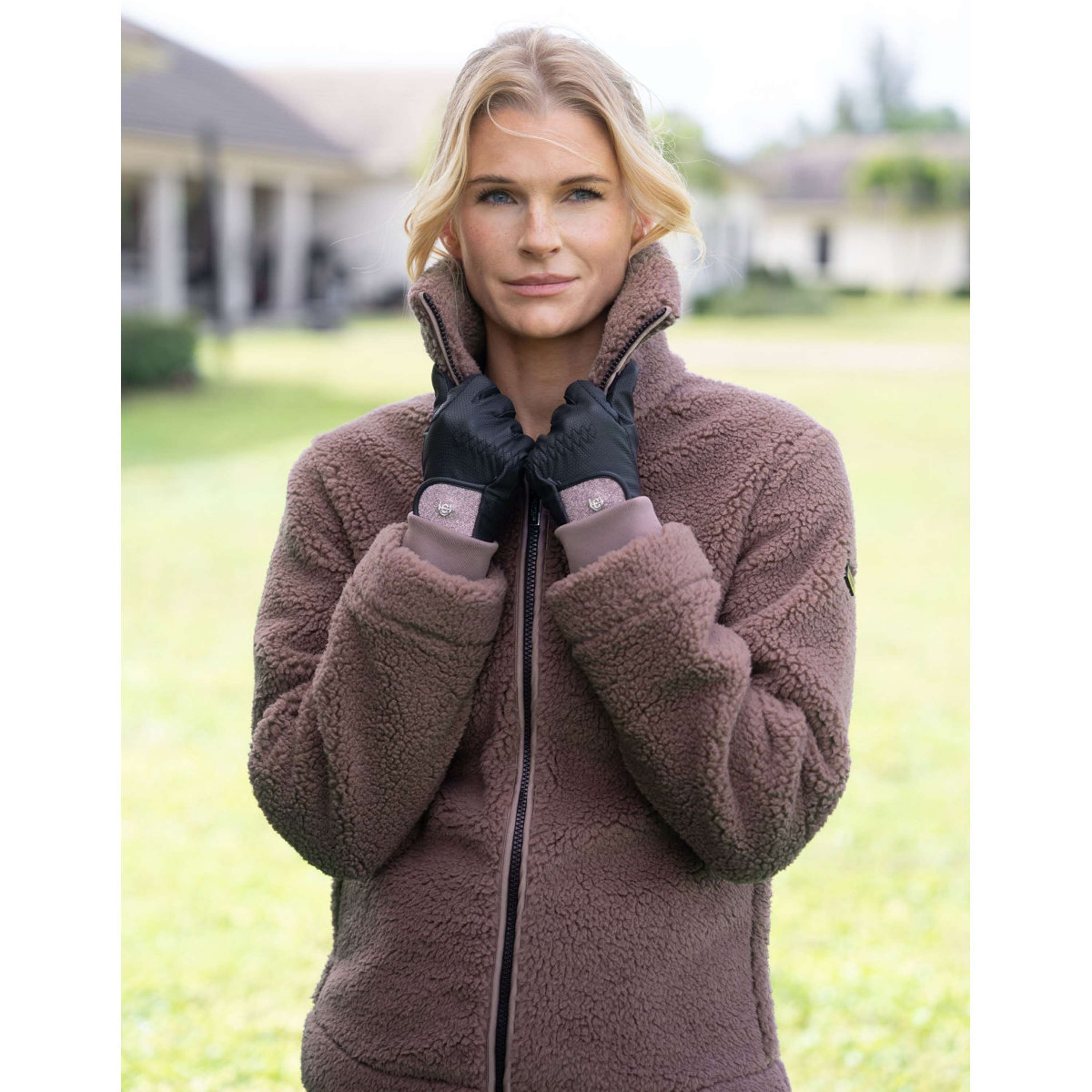 Equestrian Stockholm Fleecejacke Teddy Blush