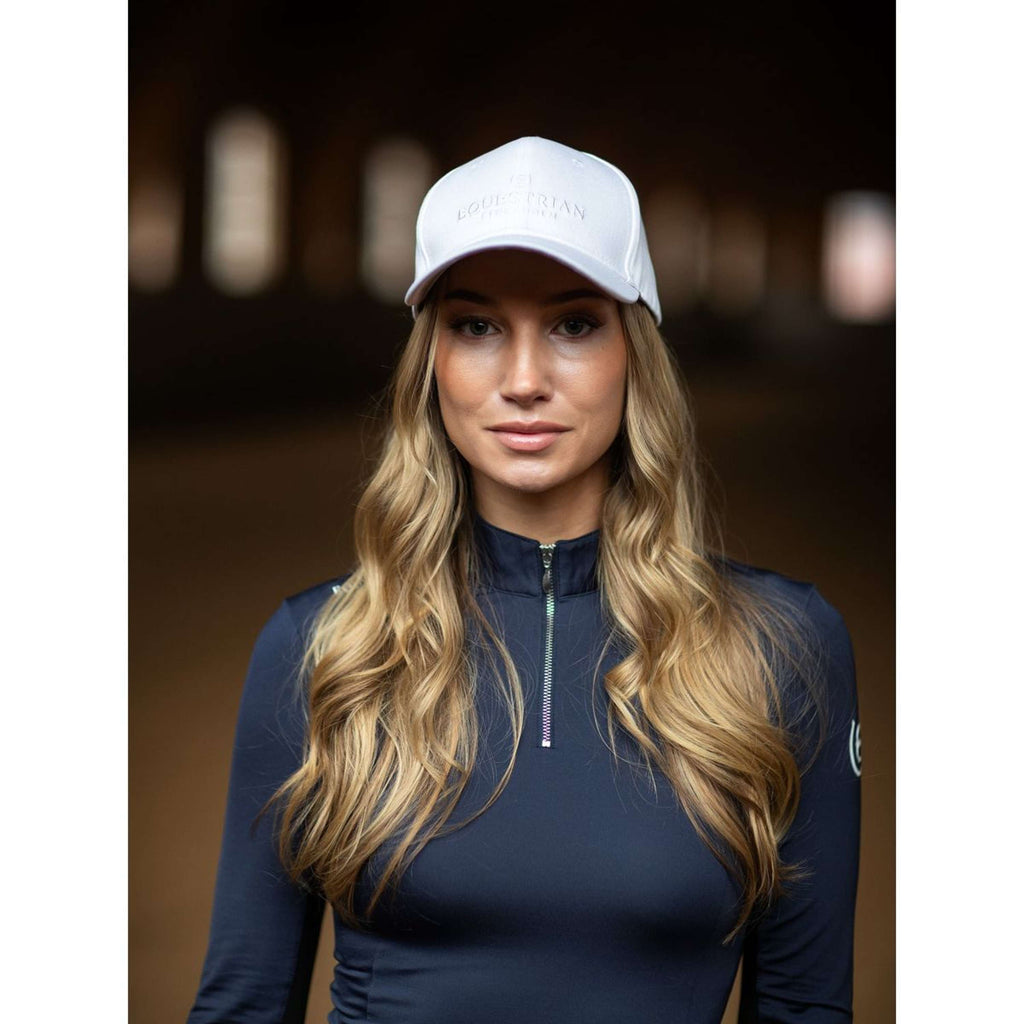 Equestrian Stockholm Cap Weiß