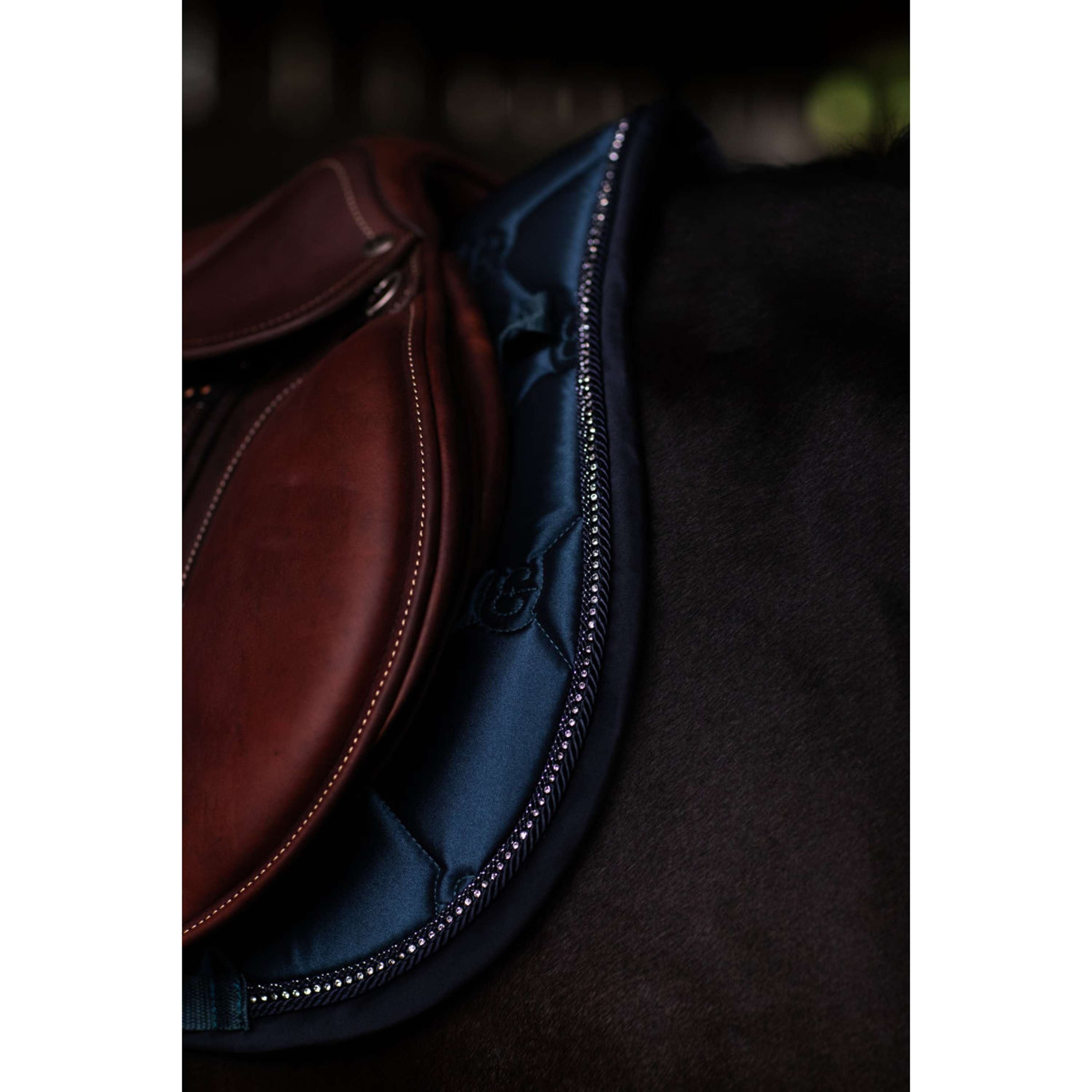 Equestrian Stockholm Schabracke Crystal Shine Springen Blue Meadow