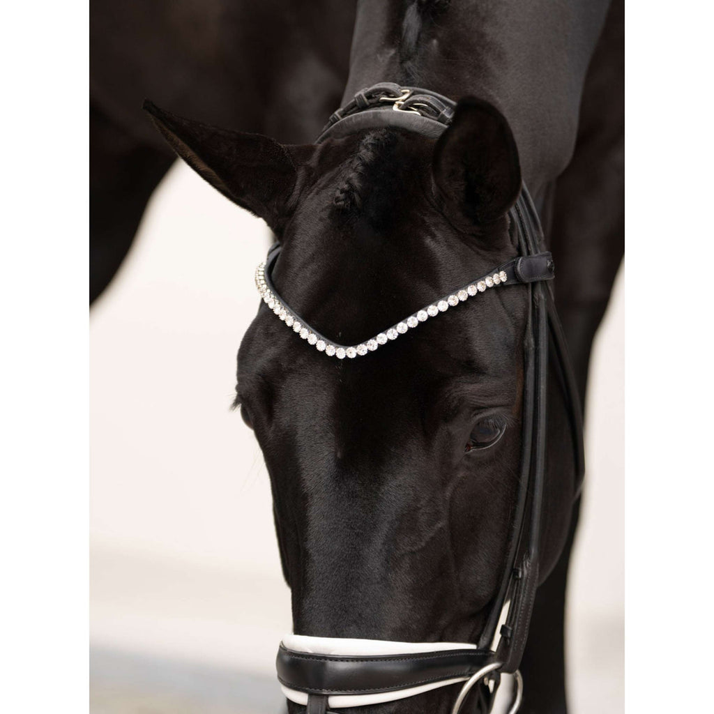 Equestrian Stockholm Stirnriemen Faded 8mm Crystal