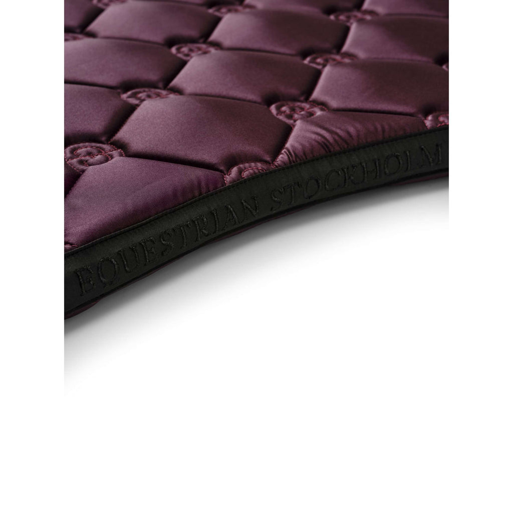 Equestrian Stockholm Schabracke Crystal Shine Dressur Mauve Wine