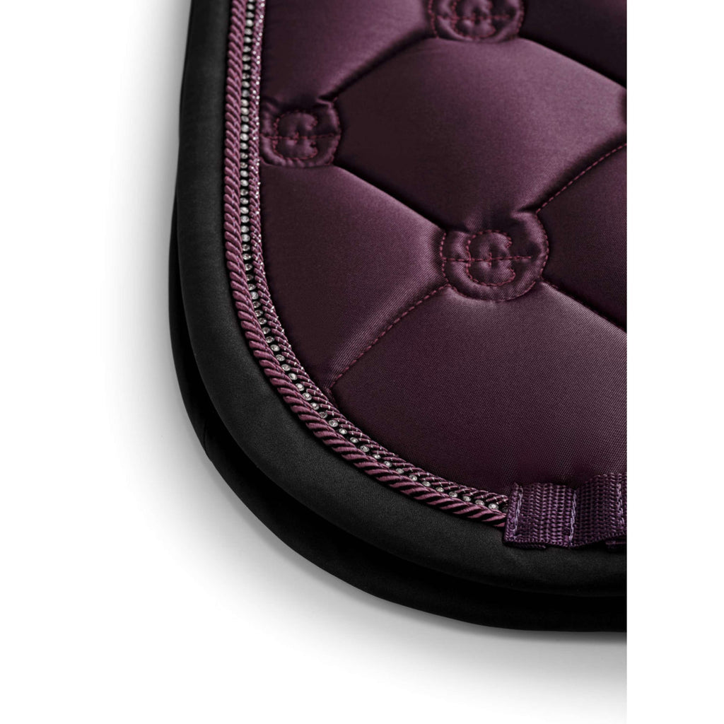 Equestrian Stockholm Schabracke Crystal Shine Dressur Mauve Wine