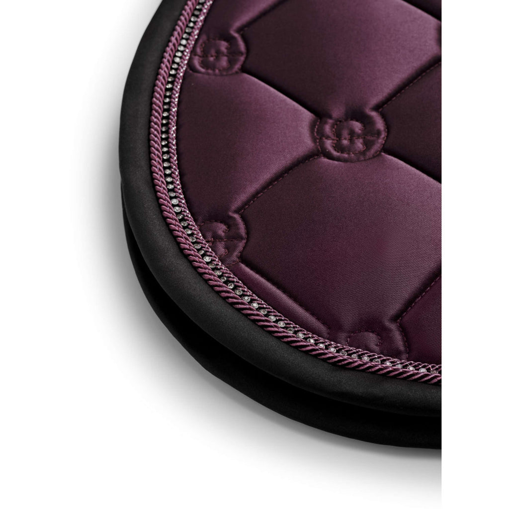 Equestrian Stockholm Schabracke Crystal Shine Springen Mauve Wine