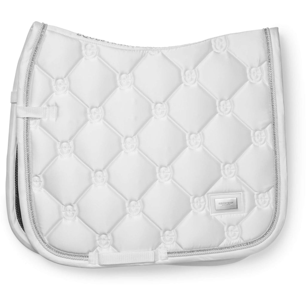 Equestrian Stockholm Schabracke Crystal Shine Dressur Weiß