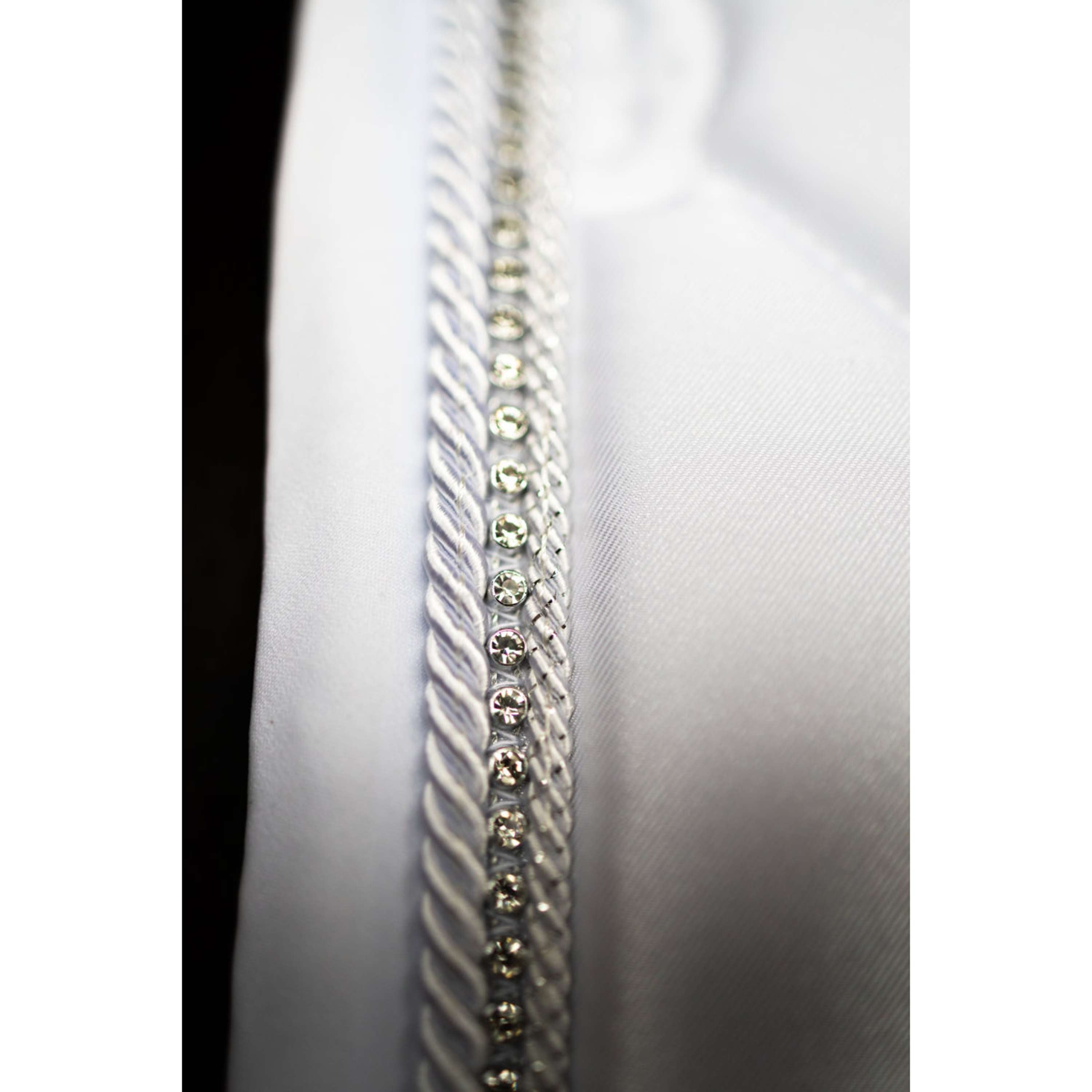 Equestrian Stockholm Schabracke Crystal Shine Dressur Weiß
