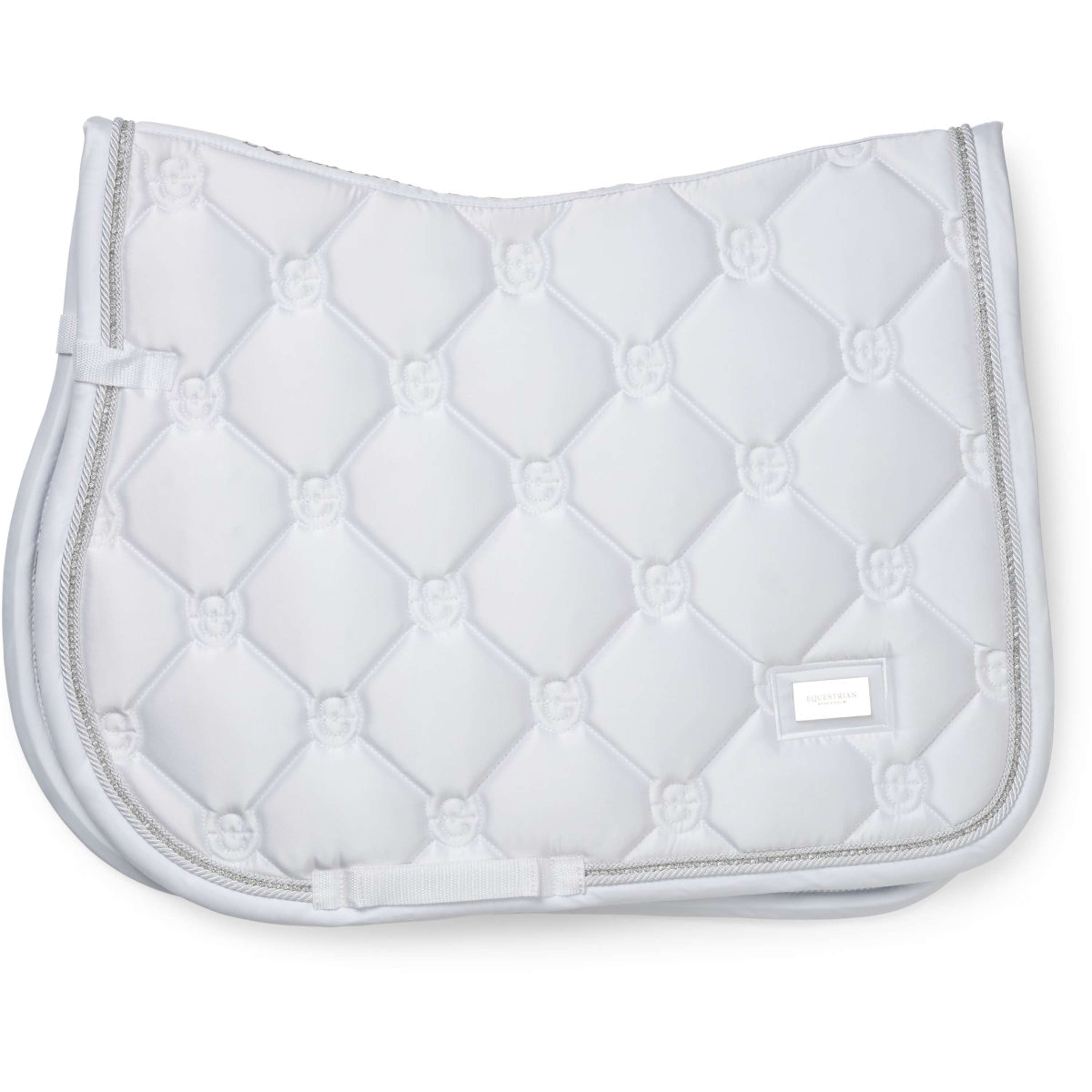 Equestrian Stockholm Schabracke Crystal Shine Springen Weiß