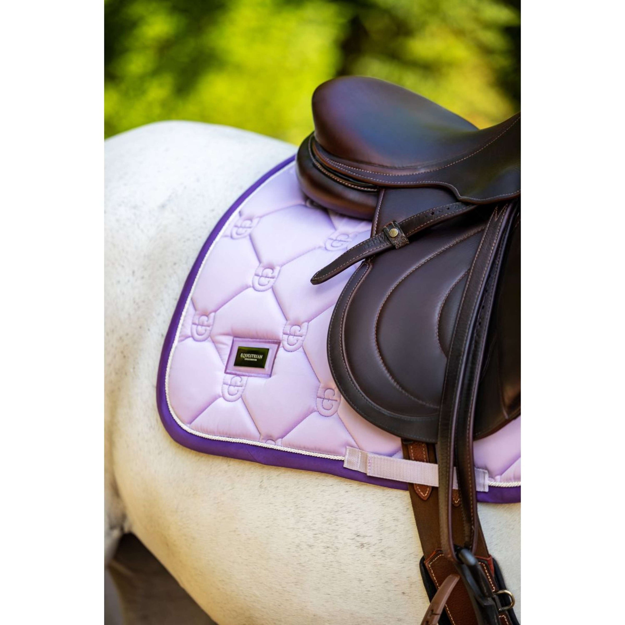 Equestrian Stockholm Schabracke Springen Lavendel