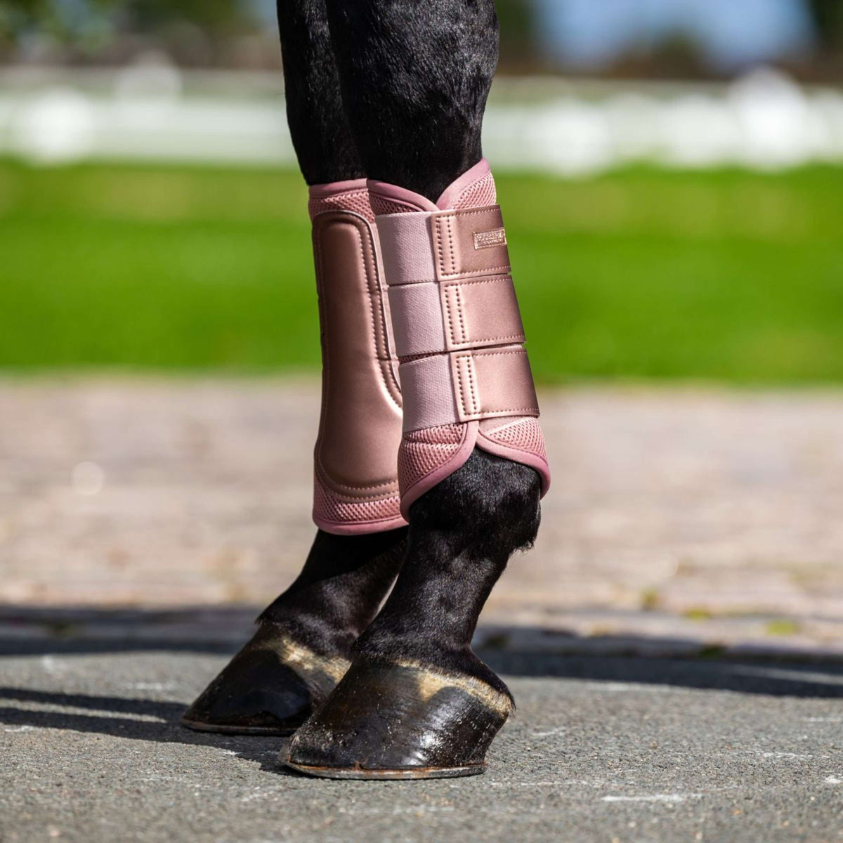 Equestrian Stockholm Gamaschen Classic Mesh Midsummer Blush