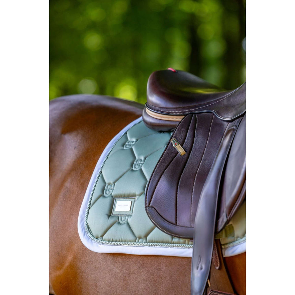 Equestrian Stockholm Schabracke Springen Pistachio White