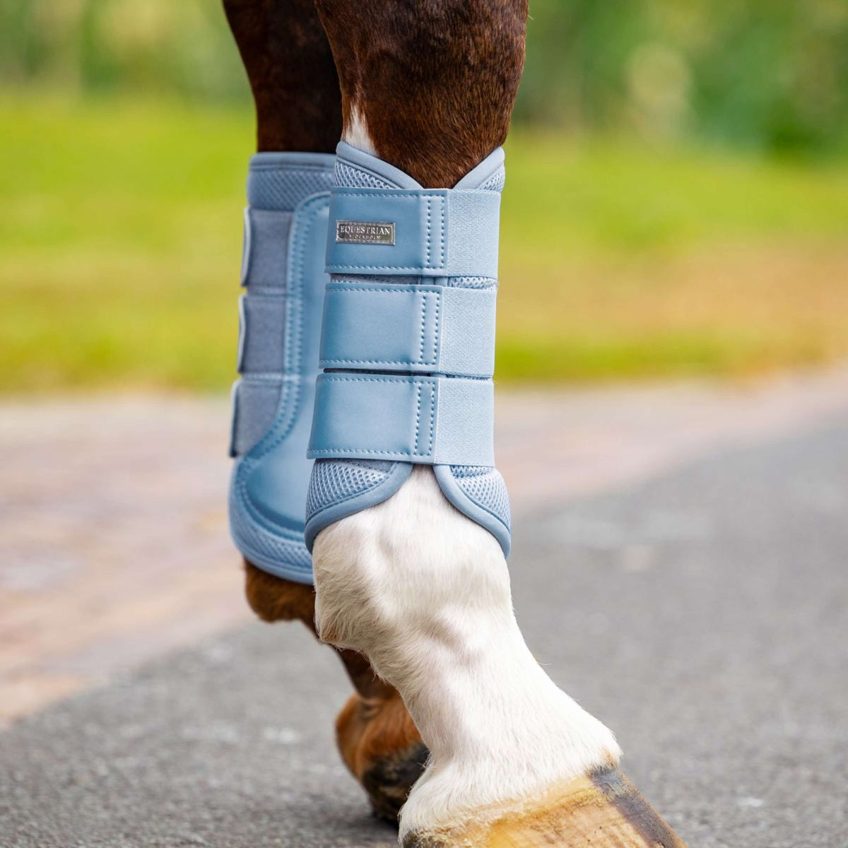 Equestrian Stockholm Gamaschen Classic Mesh Midsummer Blue