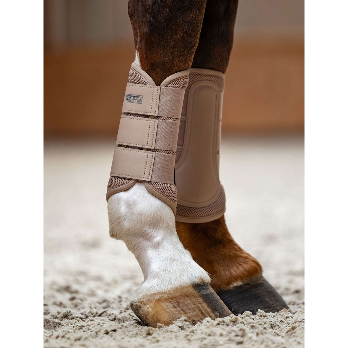 Equestrian Stockholm Gamaschen Classic Mesh Sand