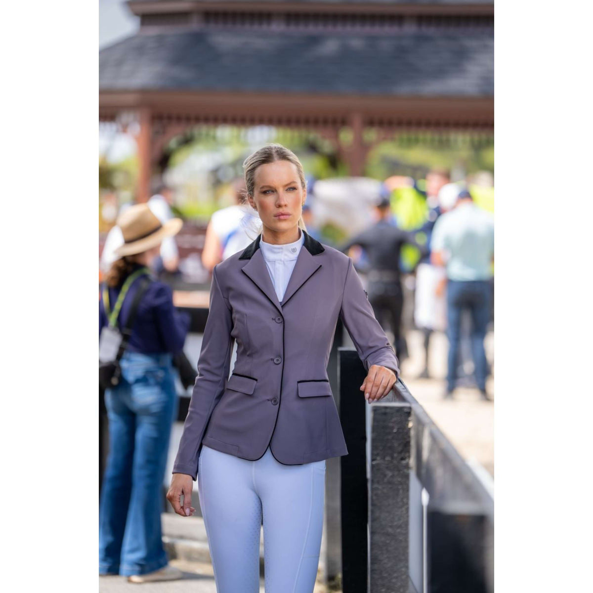 Equestrian Stockholm Turnierjacket Classic Dark Violet