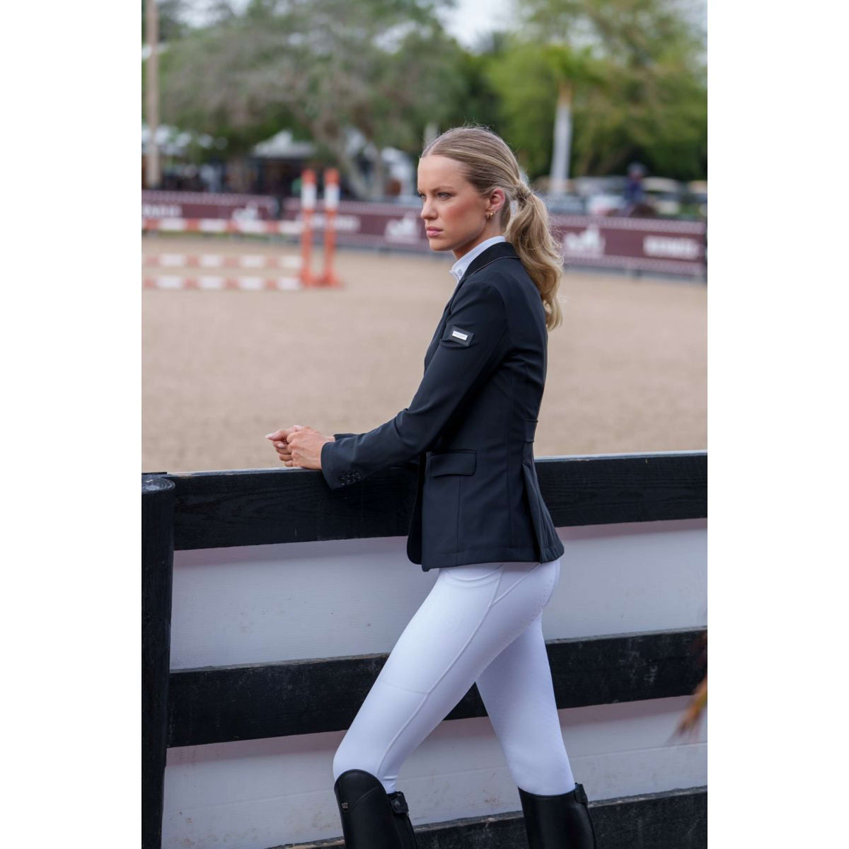 Equestrian Stockholm Turnierjacket Classic Schwarz