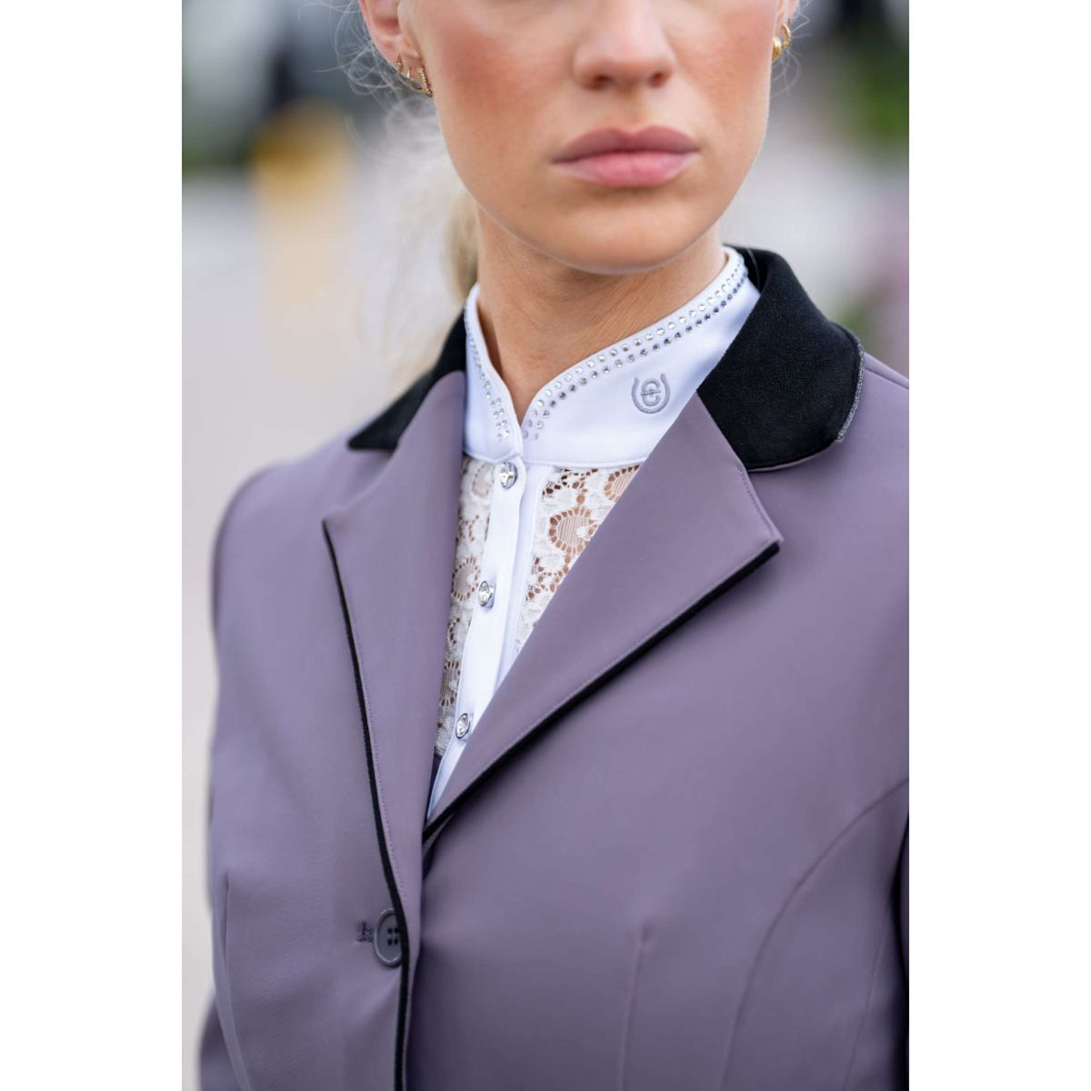 Equestrian Stockholm Turnierjacket Classic Dark Violet
