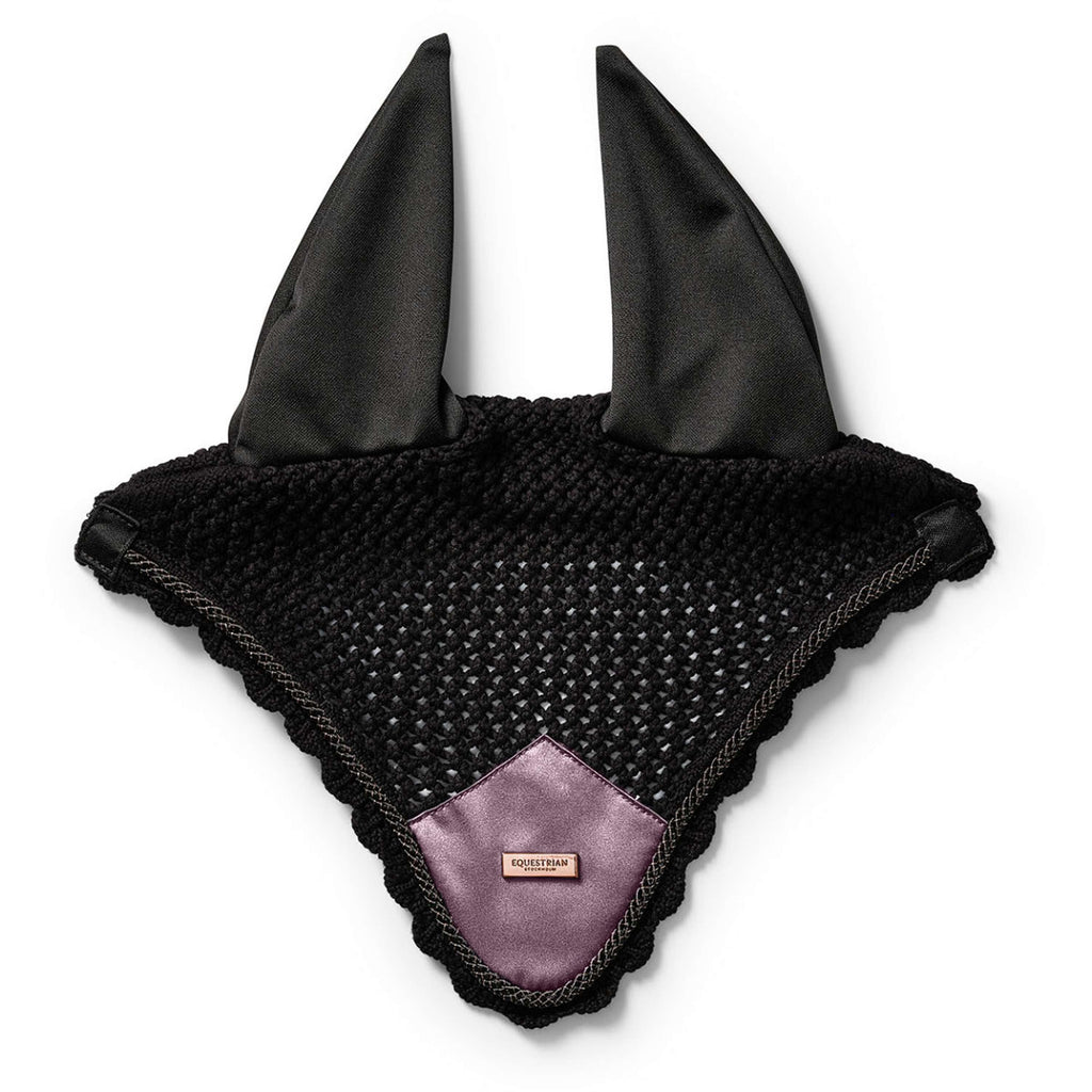 Equestrian Stockholm Fliegenhaube Schwarz/Blush